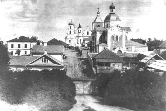 Nieviel, Zamkavaja. Невель, Замкавая (1870).jpg