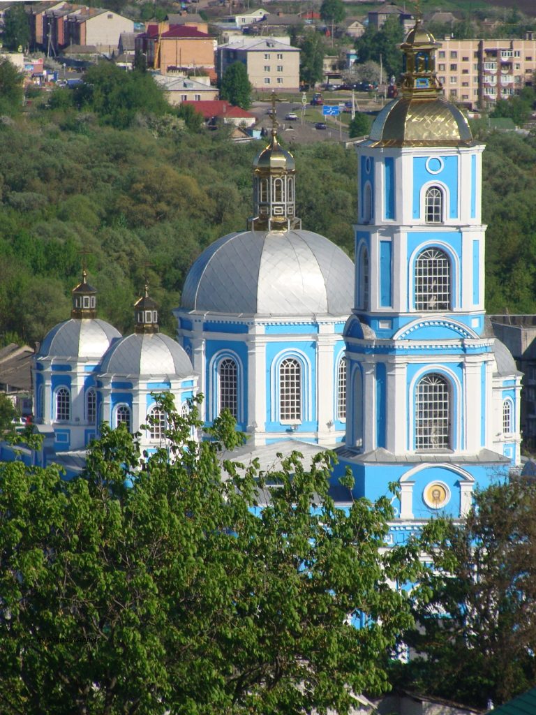 Церковь Рождества Пресвятой Богородицы с интерьером (Белгородская область,город Короча).JPG