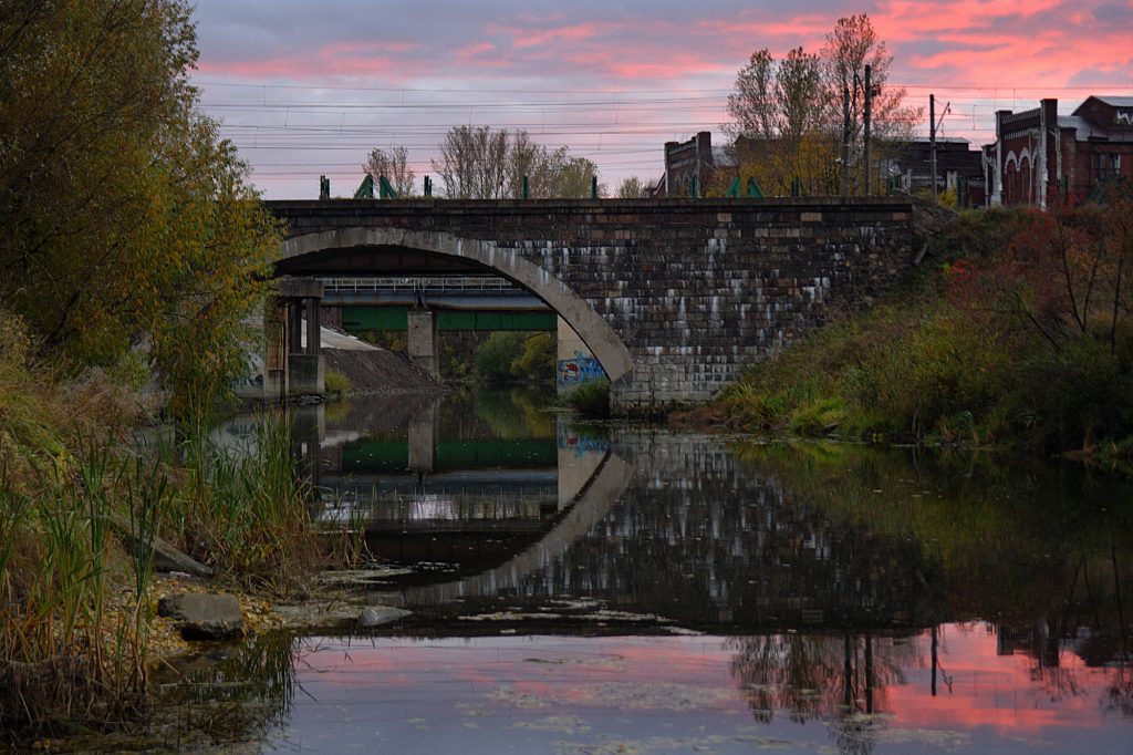 Старый мост через Ижору в Колпино. - panoramio.jpg