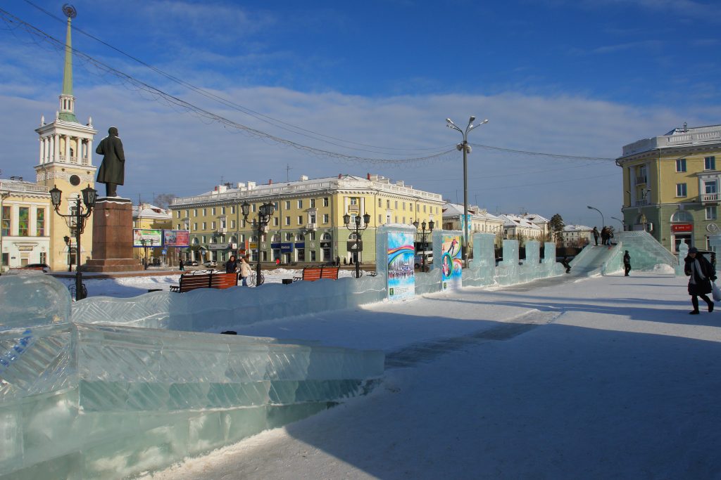 Ледовый городок.Ангарск2014. - panoramio.jpg