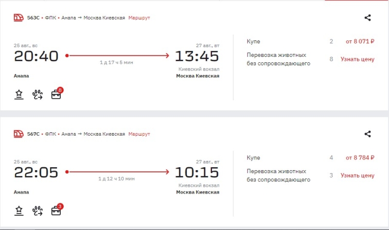 Отдых в Анапе: железнодорожные билеты с курорта в Москву на август купить уже непросто