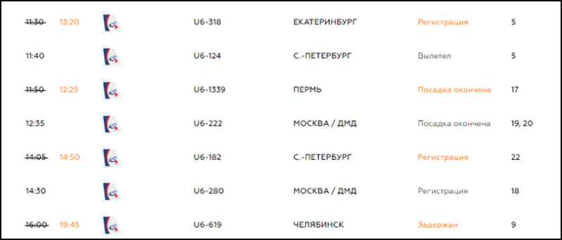 Рейсы в Сочи задерживаются из-за плохой погоды