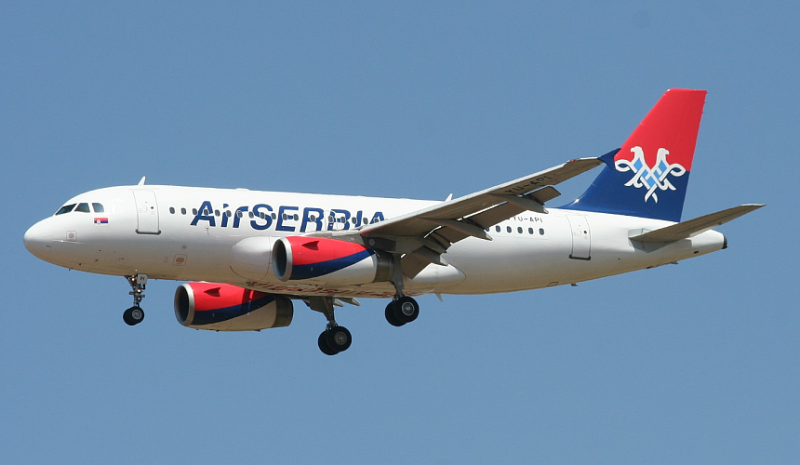 Рейсы из Сочи и Казани Air Serbia отменяет